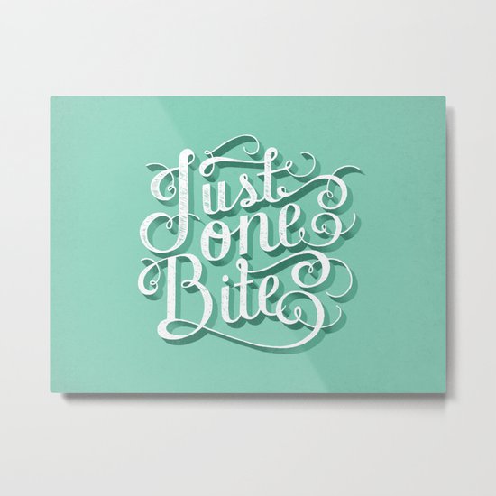 Just One Bite Metal Print