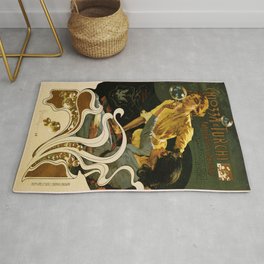 Vintage poster - Chiozza e Turchi Area & Throw Rug