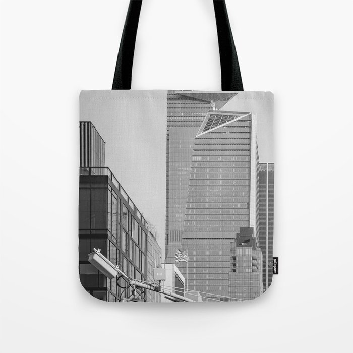 New York City - Black and White Photography Tote Bag