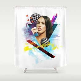 Megan Fox Shower Curtain