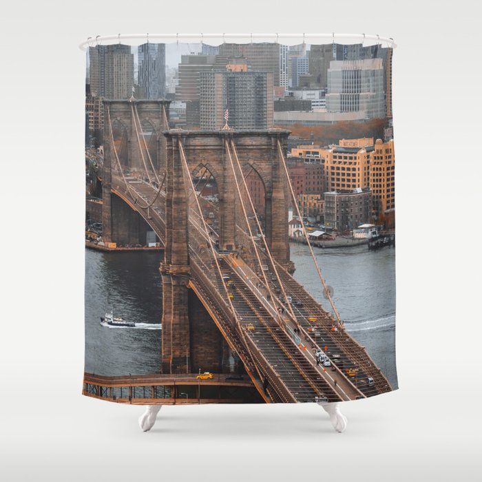 Brooklyn Bridge Shower Curtain