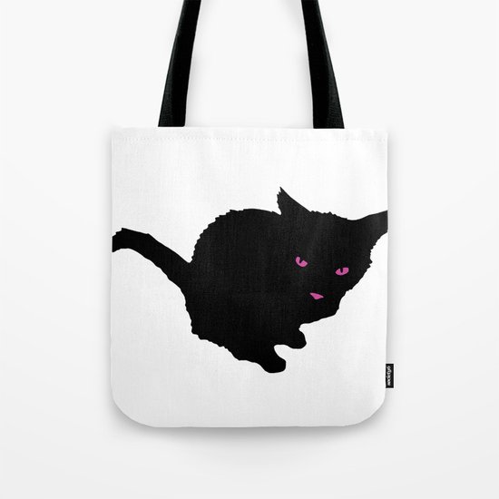 Staring Cat Tote Bag