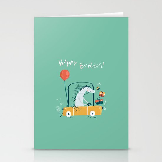 Happy birthday! Stationery Cards
