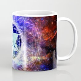 Sacred Geometry Merkaba Abstract Coffee Mug