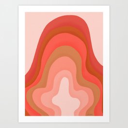 "Desert Stone" Abstract Art Print
