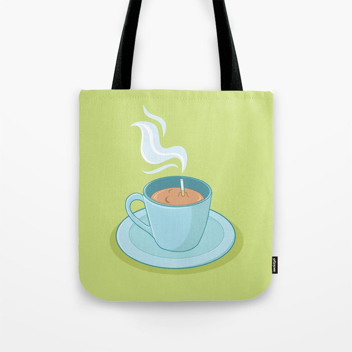 Hot Coffee, Not! Tote Bag