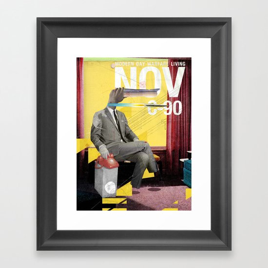 Modern Day Warfare Framed Art Print