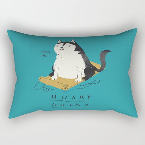 husky husky Rectangular Pillow