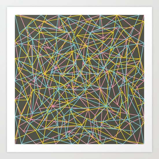 Bionic Rays Art Print