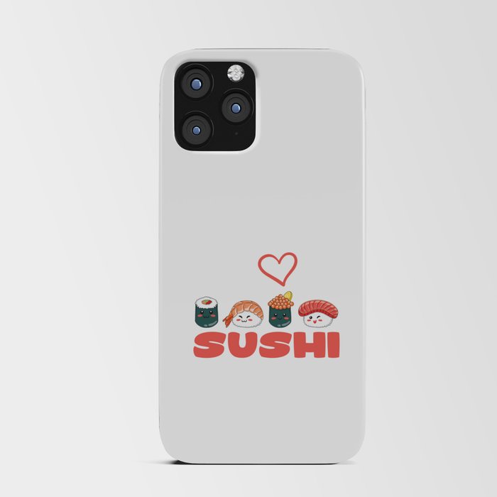 I Love Sushi iPhone Card Case
