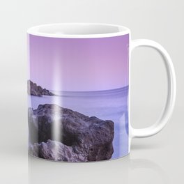 Moonrise. Del Medio beach. La Gomera Island Coffee Mug