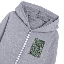 Enhydro Agate Marble Kids Zip Hoodie