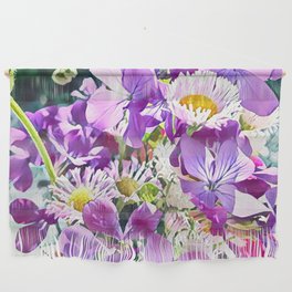 Lilac Shower Wall Hanging