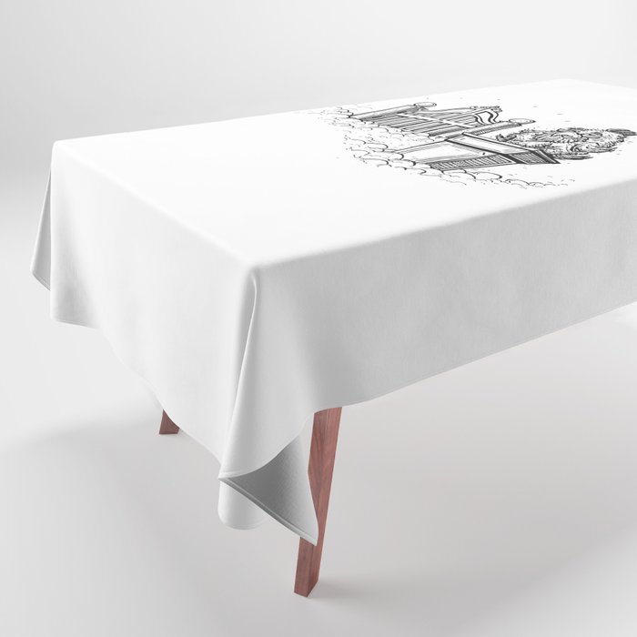 Celestial Chicken Tablecloth