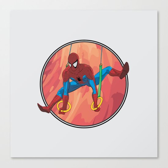 Olympic Hero Canvas Print