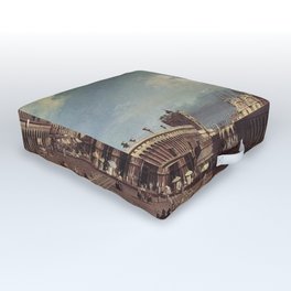 Canaletto - Piazza San Marco, Venice Outdoor Floor Cushion