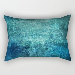 Turquoise Ocean Marble Rectangular Pillow