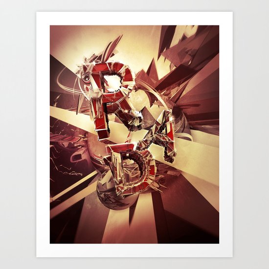 RAD ii Art Print