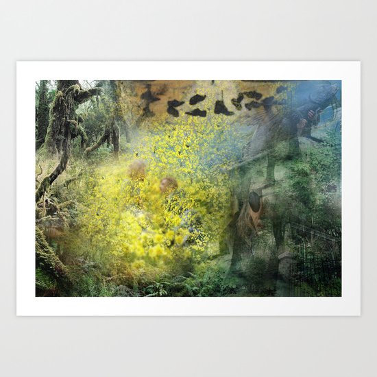 Tim Burton Big Fish Art Print