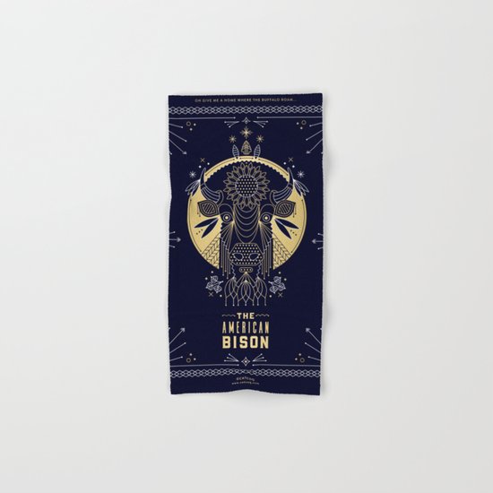 The American Bison Hand & Bath Towel