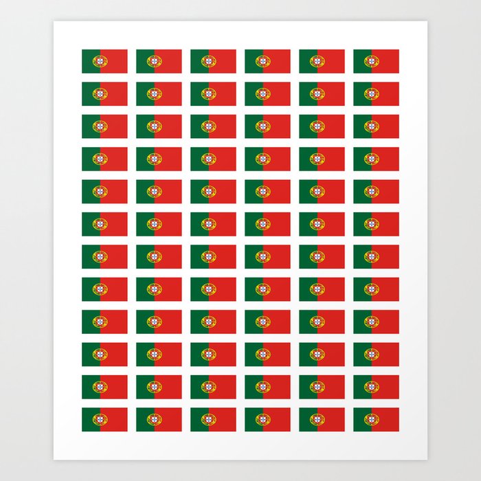 flag of portugal 2 -Portuguese,mirandese,Portugués,lisbon,porto. Art Print