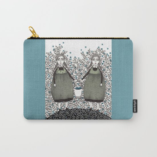 Blueberry Pickers Carry-All Pouch