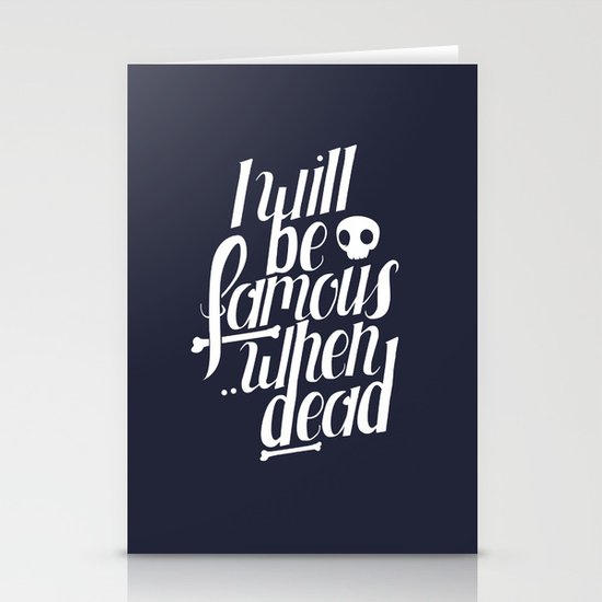 Famous.. Stationery Cards