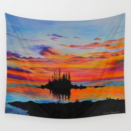 Island of Dreams by Teresa Thompson Wall Tapestry