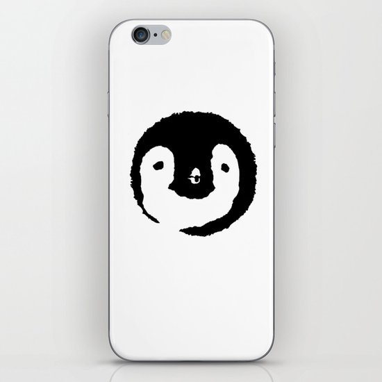 Baby Penguin Face iPhone Skin
