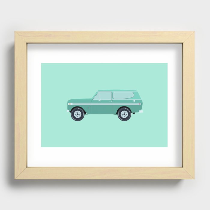 International Harvester Scout Recessed Framed Print