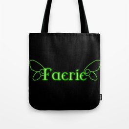 Faerie With Wings Tote Bag