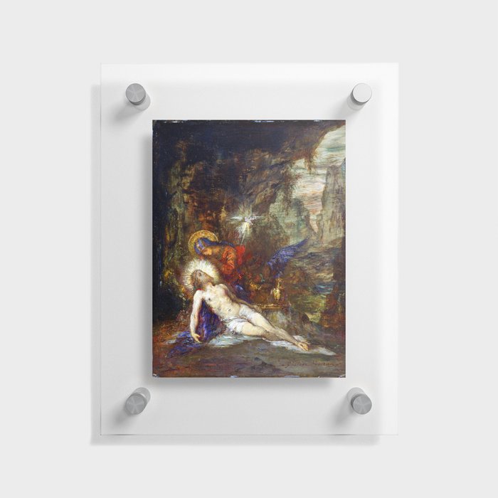 Gustave Moreau Pieta Floating Acrylic Print
