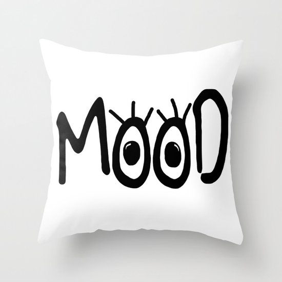 Mood #3 Throw Pillow