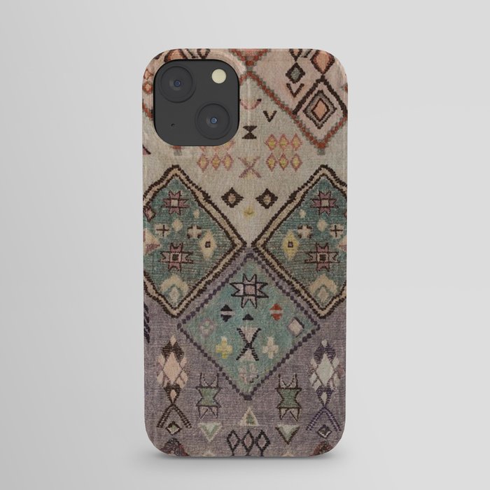 Traditional Vintage Moroccan Rug iPhone Case