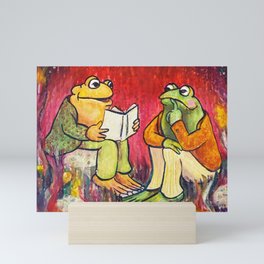 Frog and Toad Mini Art Print