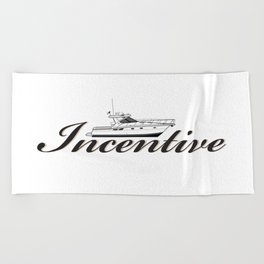 incentive color combined Beach Towel