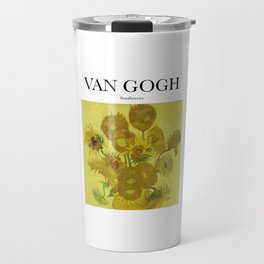 Van Gogh - Sunflowers Travel Mug