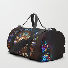 Stained Glass Spiral Duffle Bag