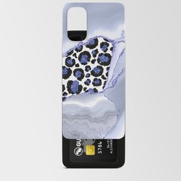 Very Peri Tiger Fur And Glamour Bohemian Marble Android Card Case