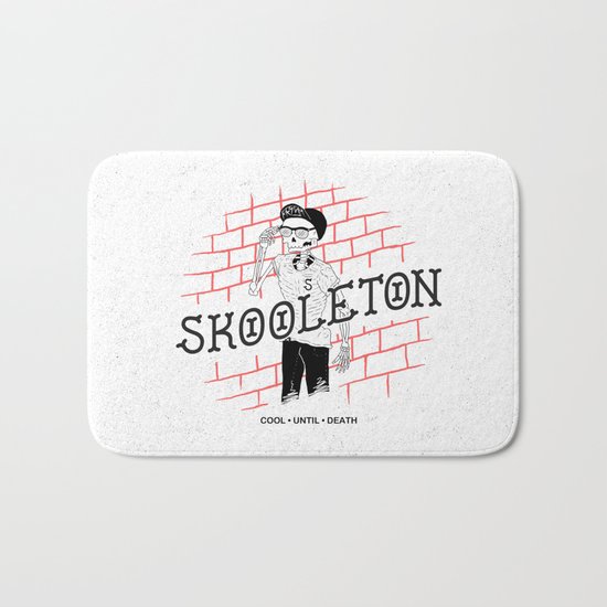 Skooleton Bath Mat