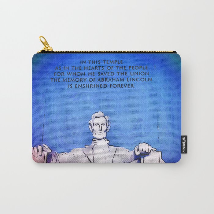 Lincoln Memorial Carry-All Pouch