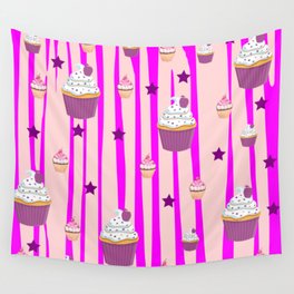 Magenta Wall Tapestries Society6
