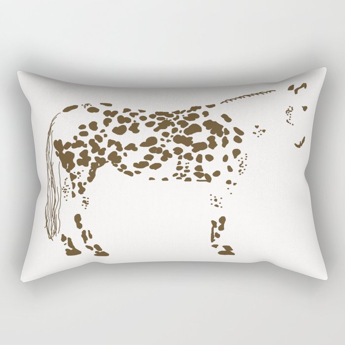 Appaloosa Spots Rectangular Pillow