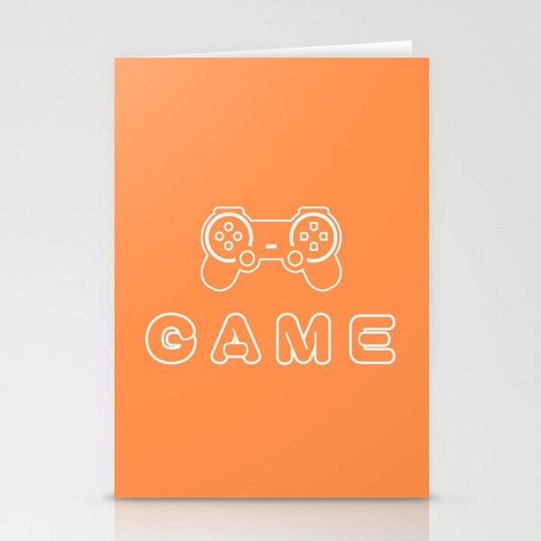 Game Joystick Stationery Cards