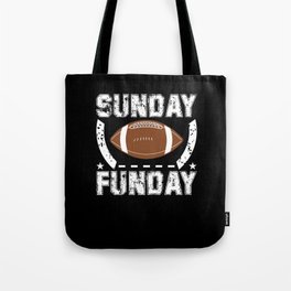 Sunday Funday Vintage Football Sport Tote Bag | Brunch, Sunday, Sunday Funday, Fantasy Football, Cute, Funday, American Football, Graphicdesign, Fun Day, Football 