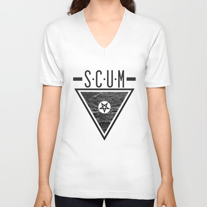 S.C.U.M V Neck T Shirt