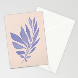 Veri Peri Mini Palm Leaf on Blush Stationery Card