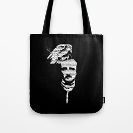 Edgar Allan Poe collage Tote Bag