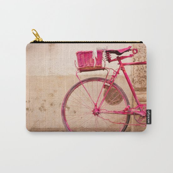 Lady in Pink Carry-All Pouch