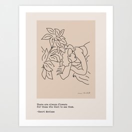 Matisse Quote Art Print